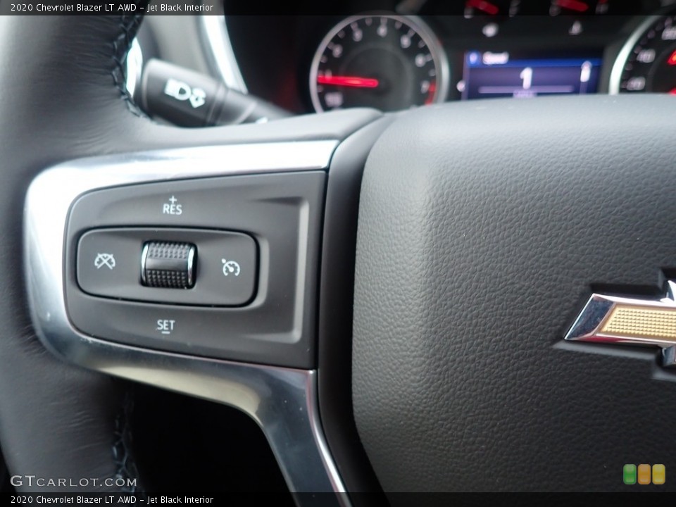 Jet Black Interior Steering Wheel for the 2020 Chevrolet Blazer LT AWD #135677260