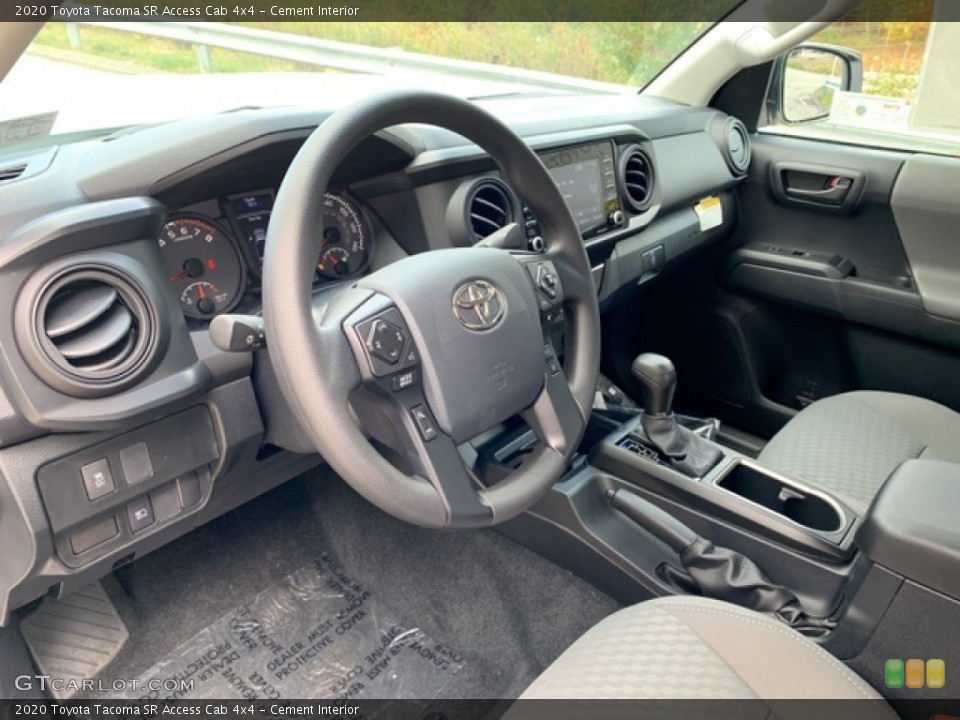 Cement Interior Photo for the 2020 Toyota Tacoma SR Access Cab 4x4 #135677808