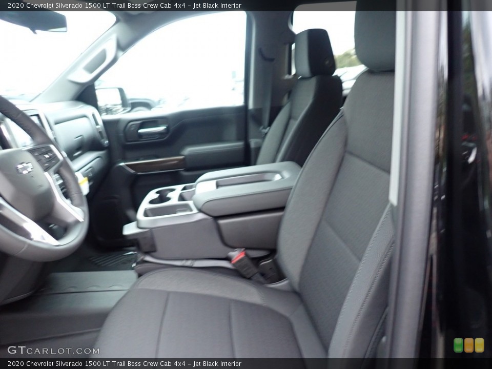 Jet Black Interior Front Seat for the 2020 Chevrolet Silverado 1500 LT Trail Boss Crew Cab 4x4 #135678120