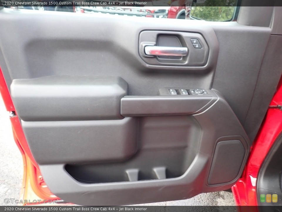 Jet Black Interior Door Panel for the 2020 Chevrolet Silverado 1500 Custom Trail Boss Crew Cab 4x4 #135679614