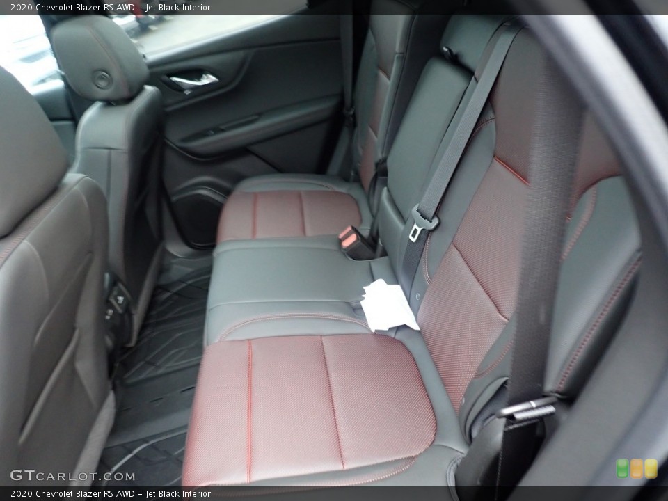 Jet Black Interior Rear Seat for the 2020 Chevrolet Blazer RS AWD #135680997