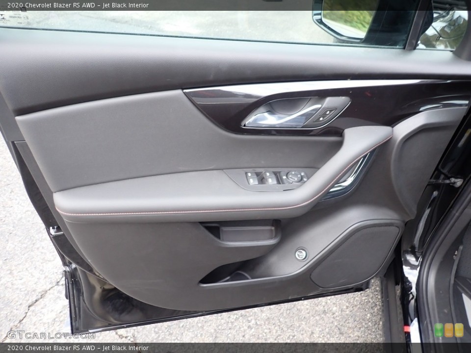 Jet Black Interior Door Panel for the 2020 Chevrolet Blazer RS AWD #135681036