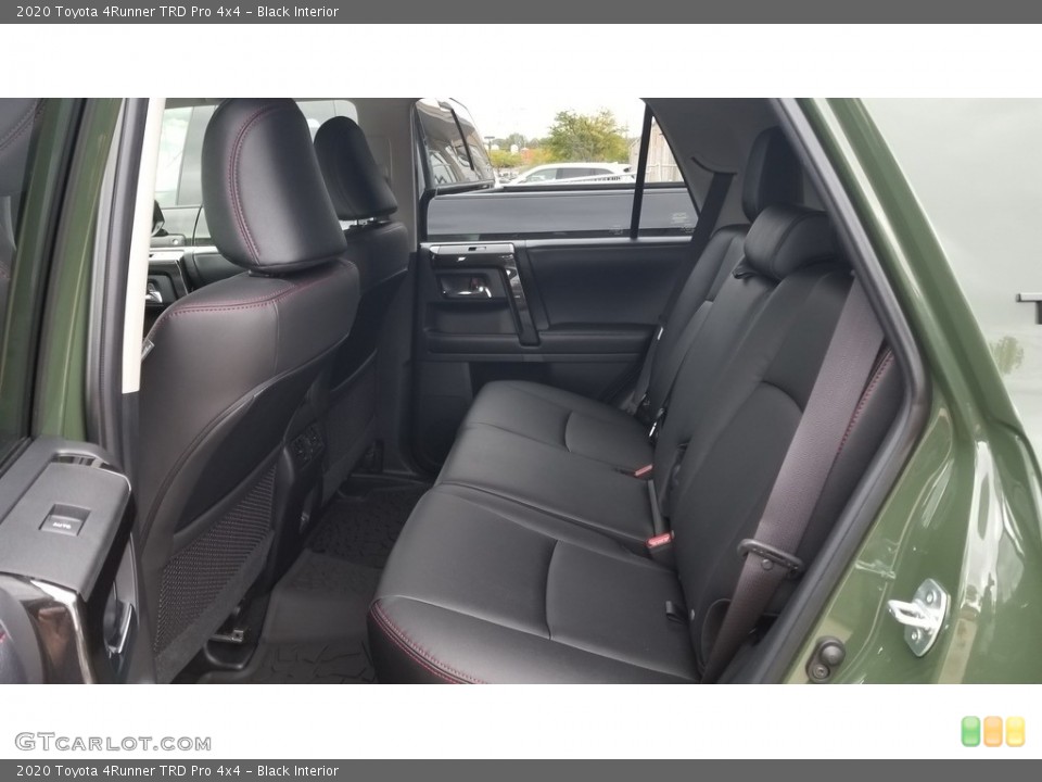 Black Interior Rear Seat for the 2020 Toyota 4Runner TRD Pro 4x4 #135681300