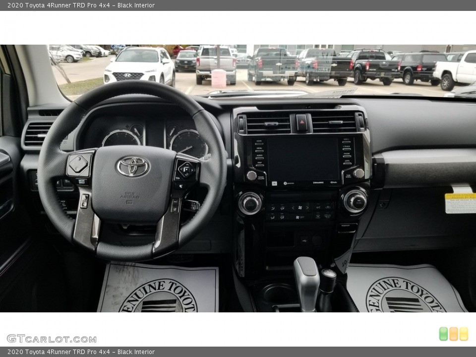 Black Interior Dashboard for the 2020 Toyota 4Runner TRD Pro 4x4 #135681318
