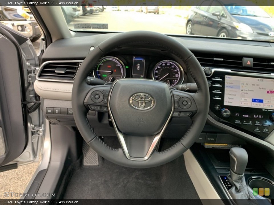 Ash Interior Steering Wheel for the 2020 Toyota Camry Hybrid SE #135686760