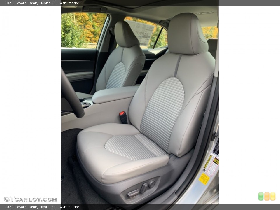 Ash Interior Front Seat for the 2020 Toyota Camry Hybrid SE #135686776