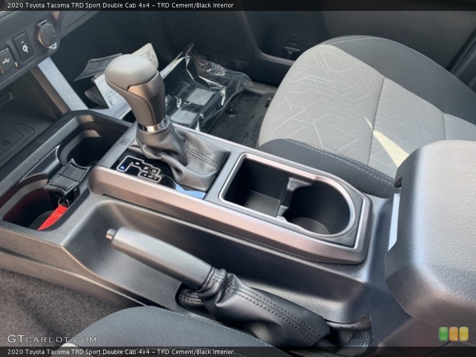 TRD Cement/Black Interior Transmission for the 2020 Toyota Tacoma TRD Sport Double Cab 4x4 #135689208