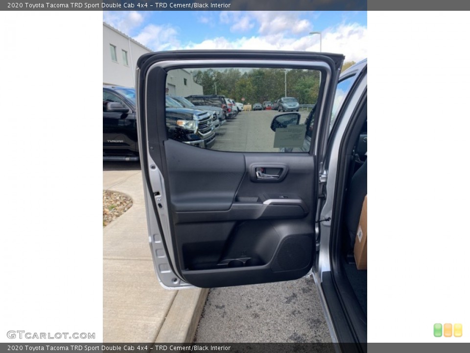TRD Cement/Black Interior Door Panel for the 2020 Toyota Tacoma TRD Sport Double Cab 4x4 #135689358