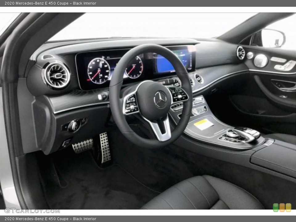 Black Interior Dashboard for the 2020 Mercedes-Benz E 450 Coupe #135689457