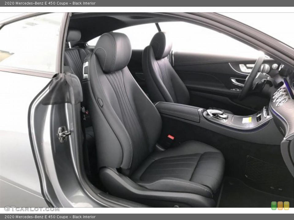Black Interior Front Seat for the 2020 Mercedes-Benz E 450 Coupe #135689466