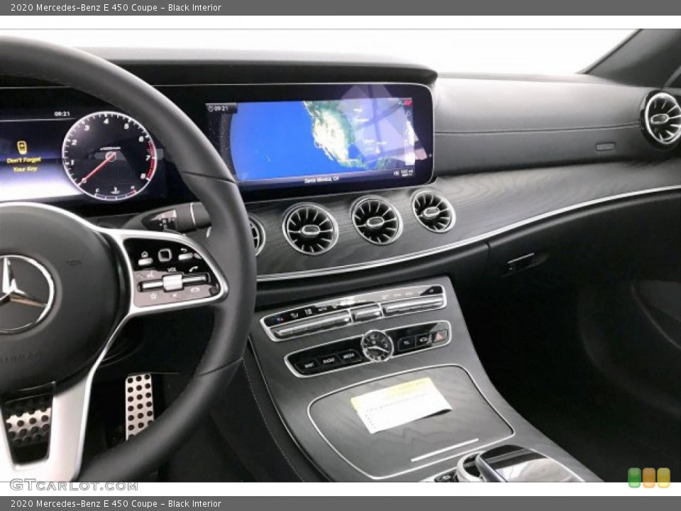 Black Interior Dashboard for the 2020 Mercedes-Benz E 450 Coupe #135689475