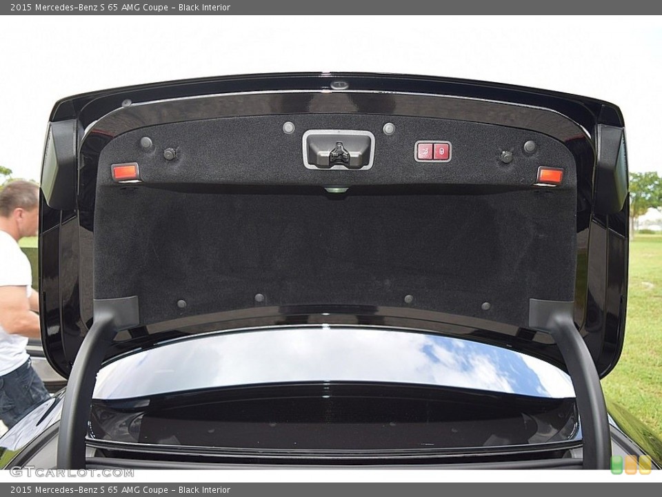 Black Interior Trunk for the 2015 Mercedes-Benz S 65 AMG Coupe #135692691