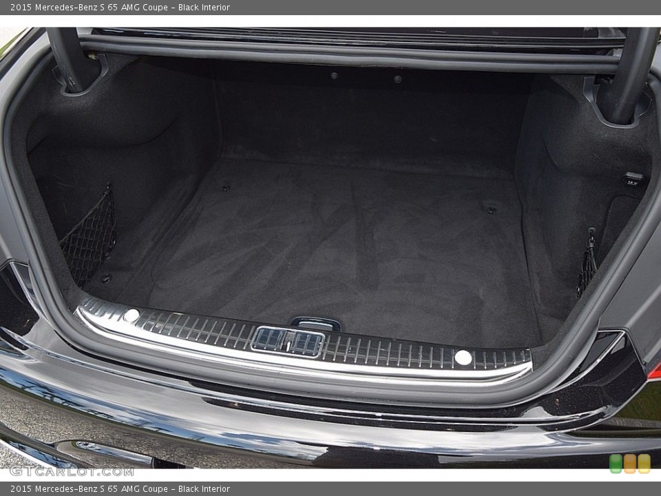 Black Interior Trunk for the 2015 Mercedes-Benz S 65 AMG Coupe #135692709