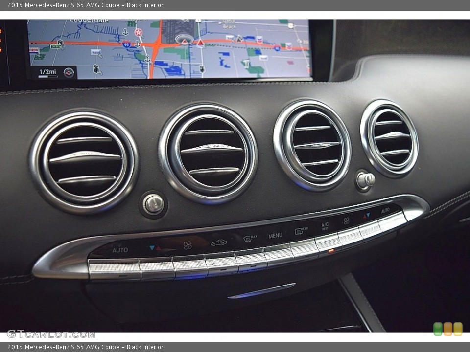 Black Interior Controls for the 2015 Mercedes-Benz S 65 AMG Coupe #135692778