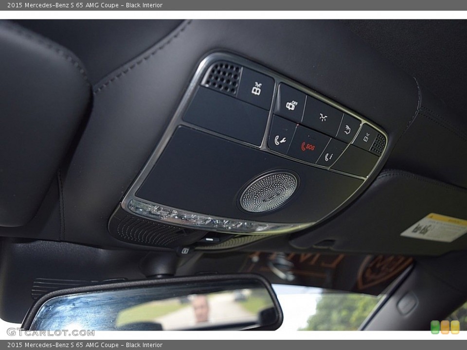Black Interior Controls for the 2015 Mercedes-Benz S 65 AMG Coupe #135692868