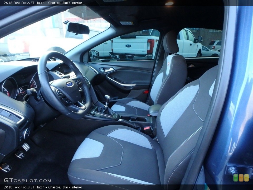 Charcoal Black 2018 Ford Focus Interiors