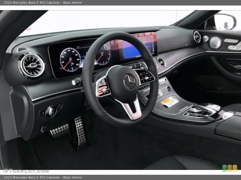 Black Interior Dashboard for the 2020 Mercedes-Benz E 450 Cabriolet #135696705
