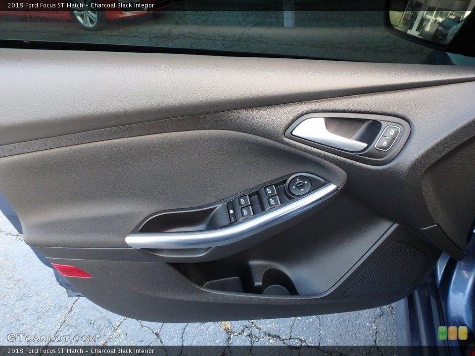 Charcoal Black Interior Door Panel for the 2018 Ford Focus ST Hatch #135696816