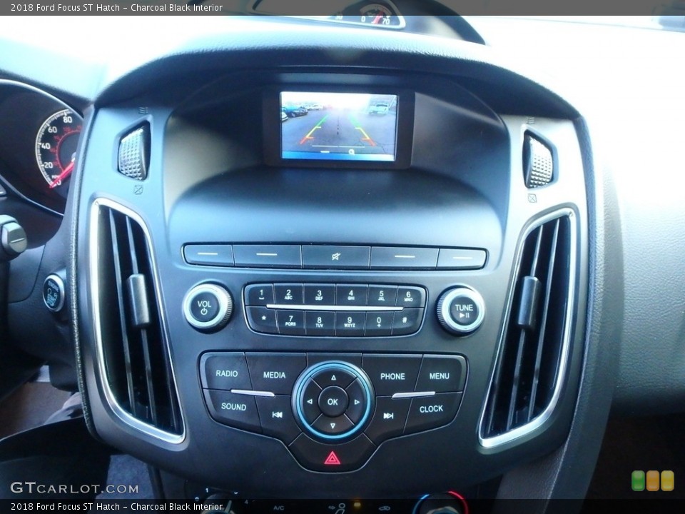Charcoal Black Interior Controls for the 2018 Ford Focus ST Hatch #135696927