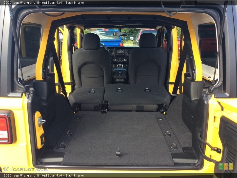 Black Interior Trunk for the 2020 Jeep Wrangler Unlimited Sport 4x4 #135697006