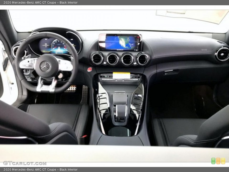 Black Interior Dashboard for the 2020 Mercedes-Benz AMG GT Coupe #135697839