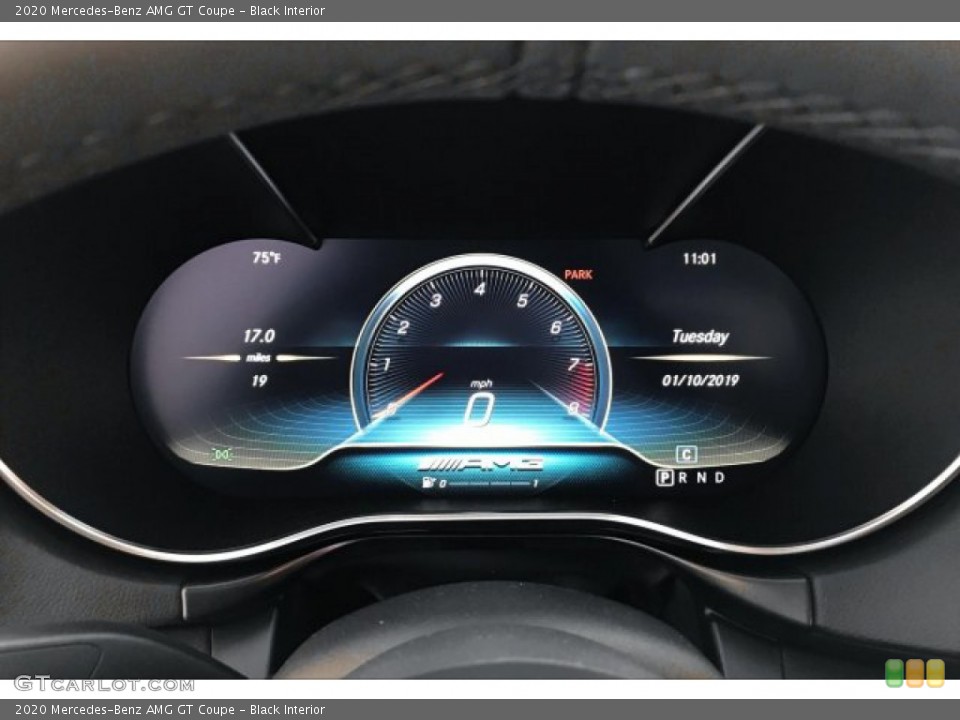 Black Interior Gauges for the 2020 Mercedes-Benz AMG GT Coupe #135697890