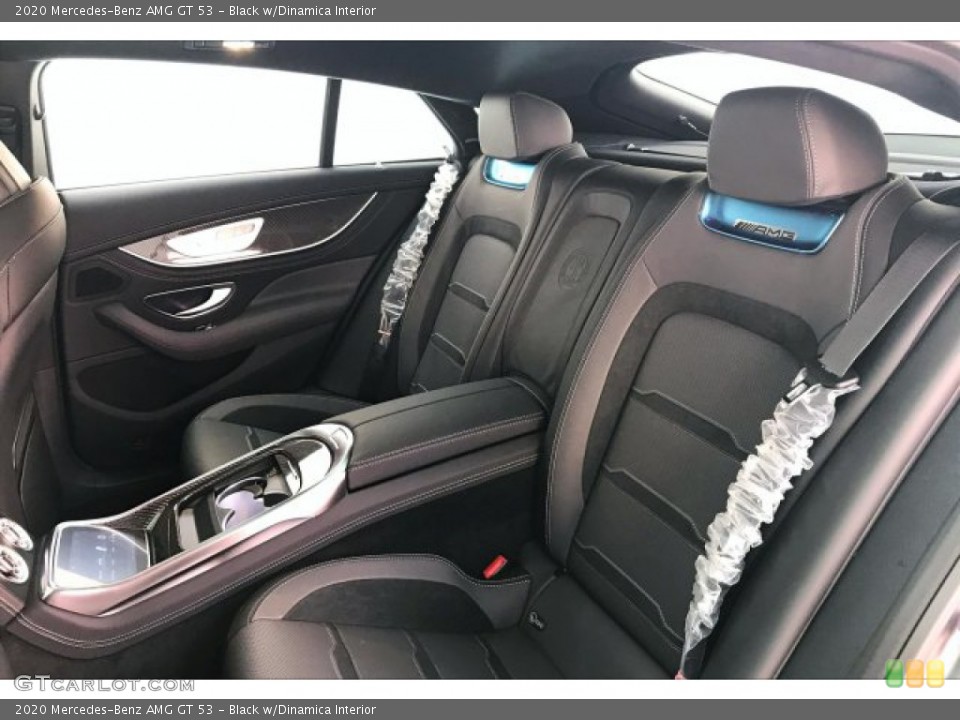 Black w/Dinamica Interior Rear Seat for the 2020 Mercedes-Benz AMG GT 53 #135698448