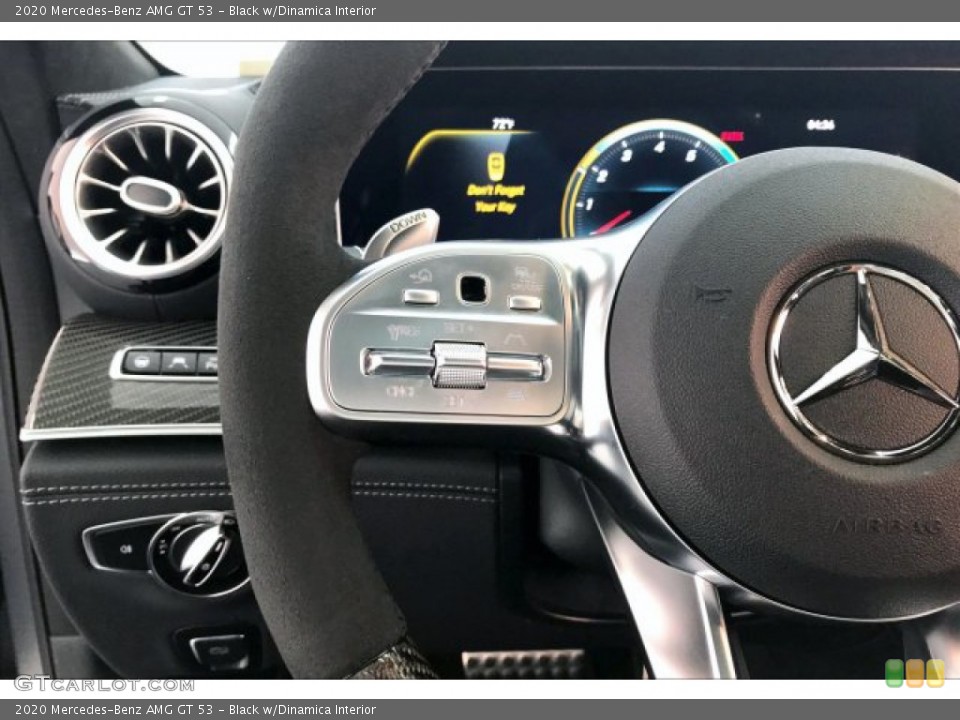 Black w/Dinamica Interior Steering Wheel for the 2020 Mercedes-Benz AMG GT 53 #135698505