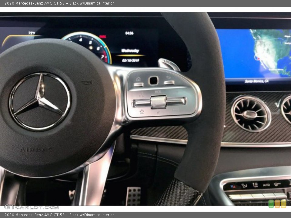Black w/Dinamica Interior Steering Wheel for the 2020 Mercedes-Benz AMG GT 53 #135698526