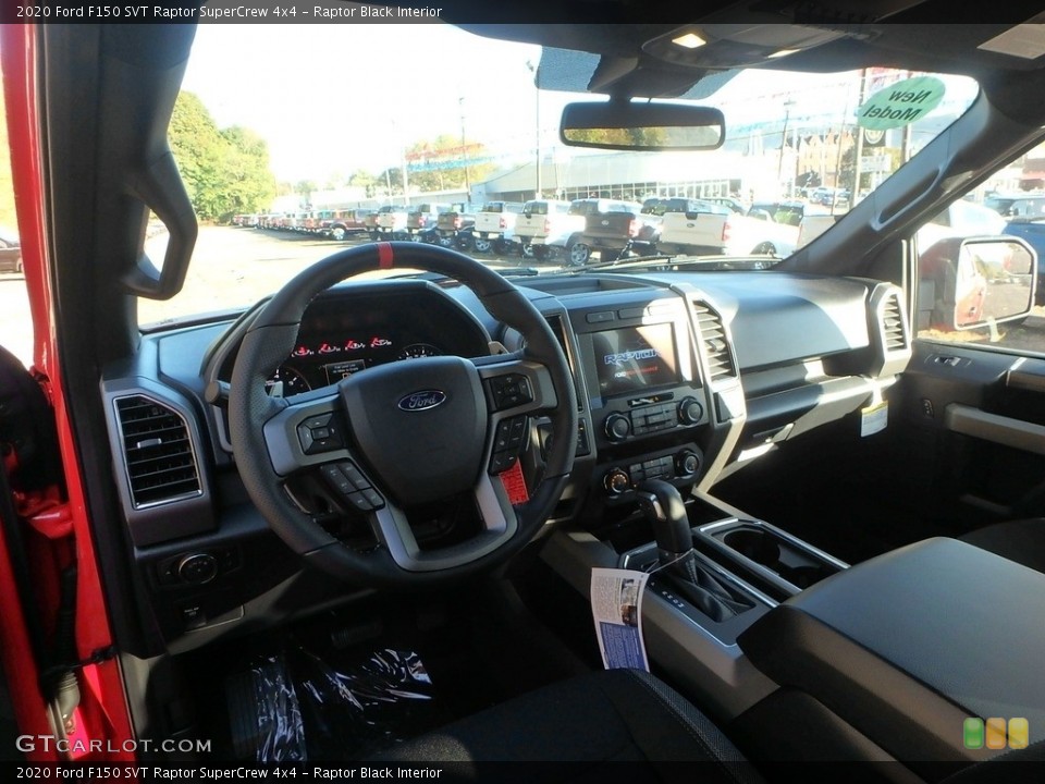 Raptor Black Interior Dashboard for the 2020 Ford F150 SVT Raptor SuperCrew 4x4 #135699366