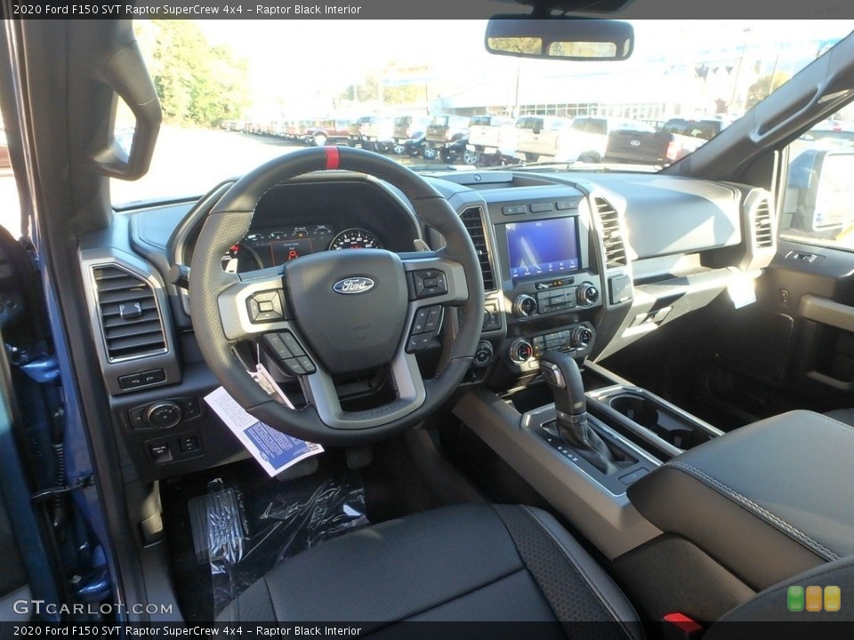 Raptor Black Interior Photo for the 2020 Ford F150 SVT Raptor SuperCrew 4x4 #135699896