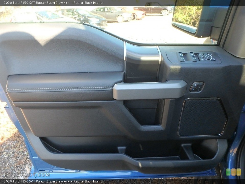 Raptor Black Interior Door Panel for the 2020 Ford F150 SVT Raptor SuperCrew 4x4 #135699921
