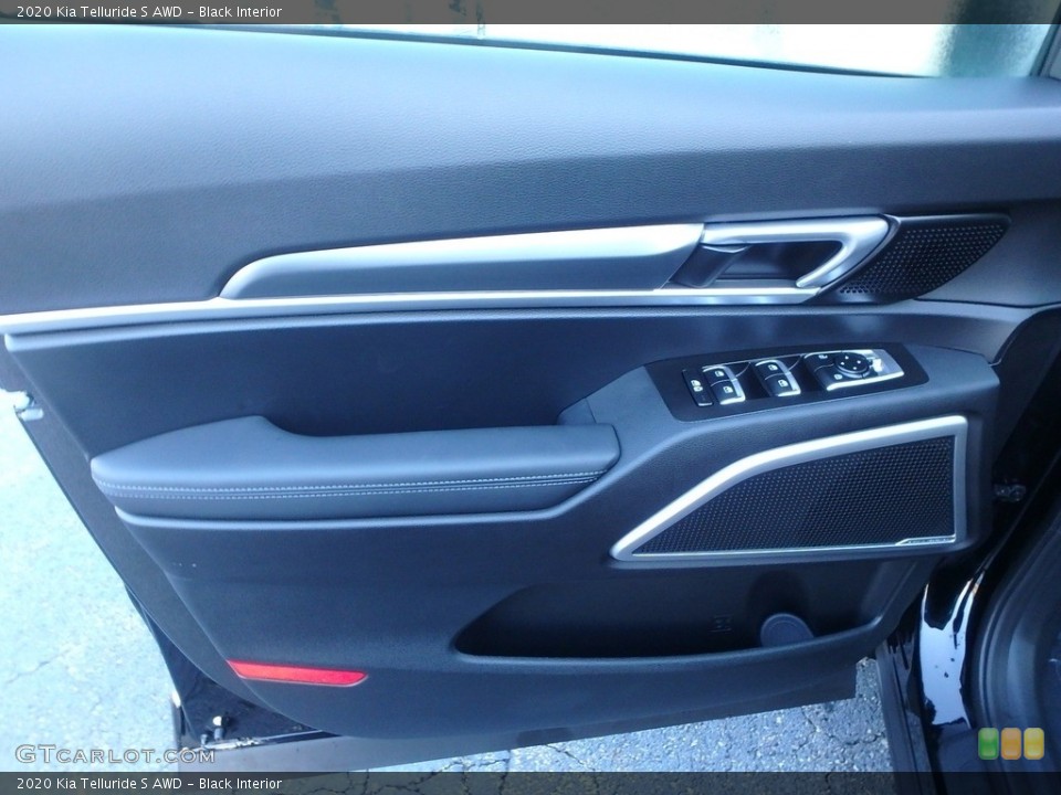 Black Interior Door Panel for the 2020 Kia Telluride S AWD #135700965