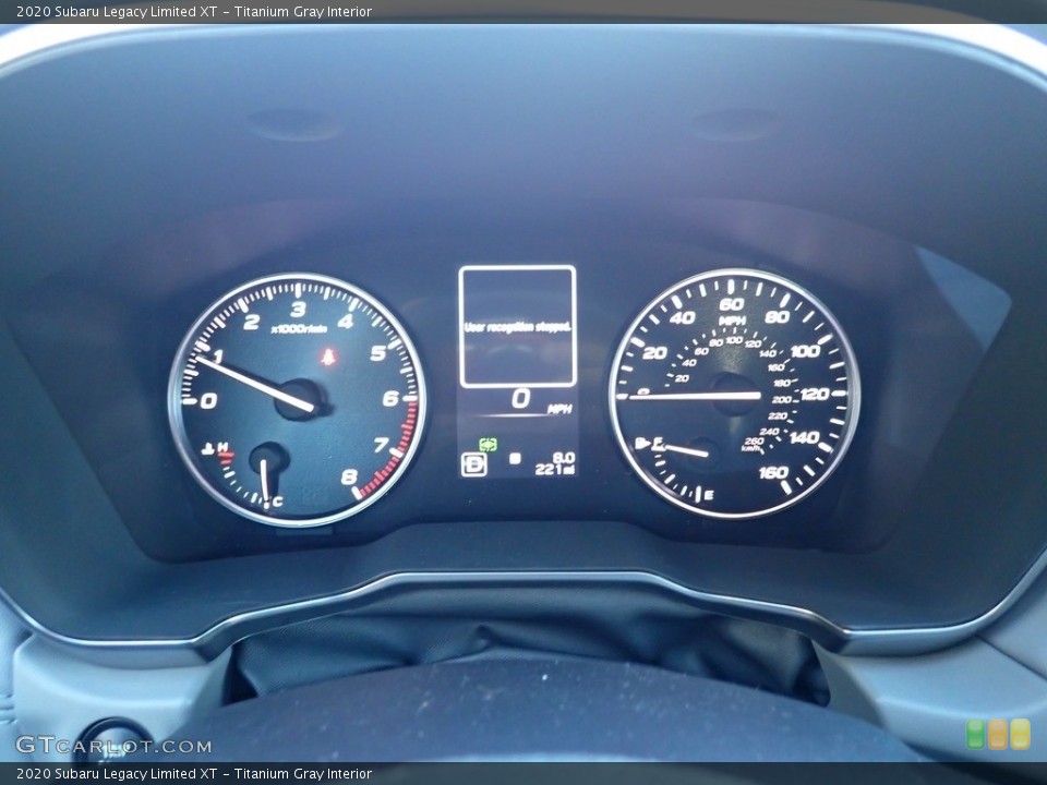 Titanium Gray Interior Gauges for the 2020 Subaru Legacy Limited XT #135702414