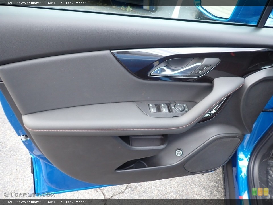 Jet Black Interior Door Panel for the 2020 Chevrolet Blazer RS AWD #135707085