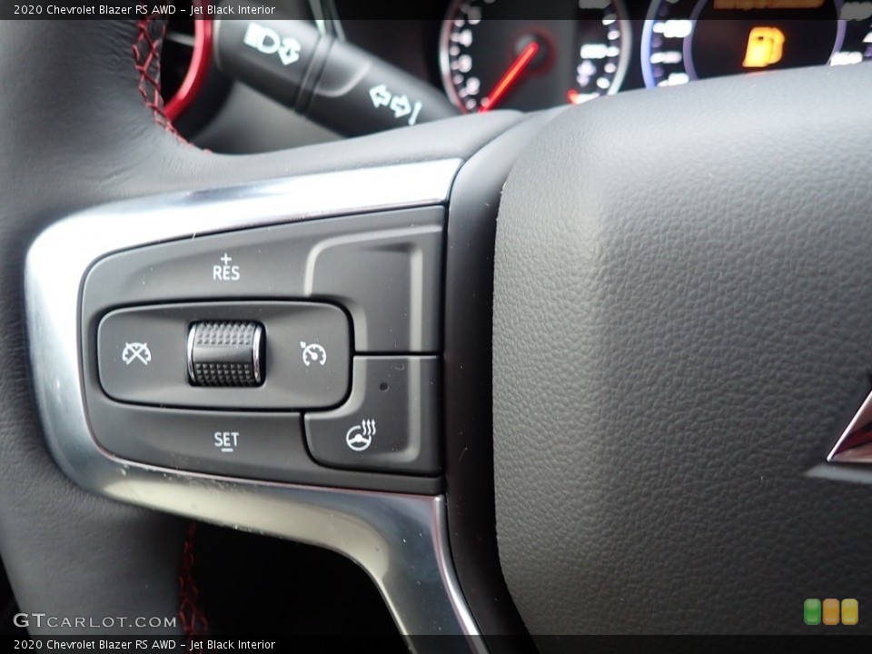 Jet Black Interior Steering Wheel for the 2020 Chevrolet Blazer RS AWD #135707190
