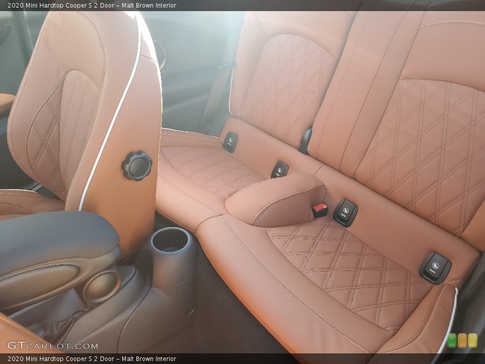 Malt Brown Interior Rear Seat for the 2020 Mini Hardtop Cooper S 2 Door #135708666