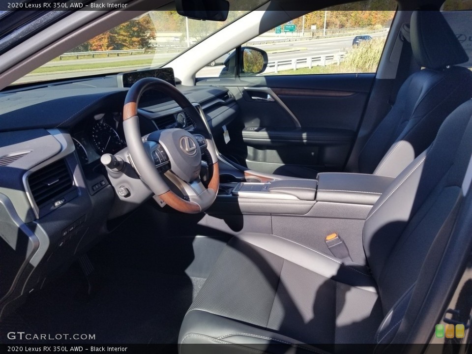 Black Interior Photo for the 2020 Lexus RX 350L AWD #135711842