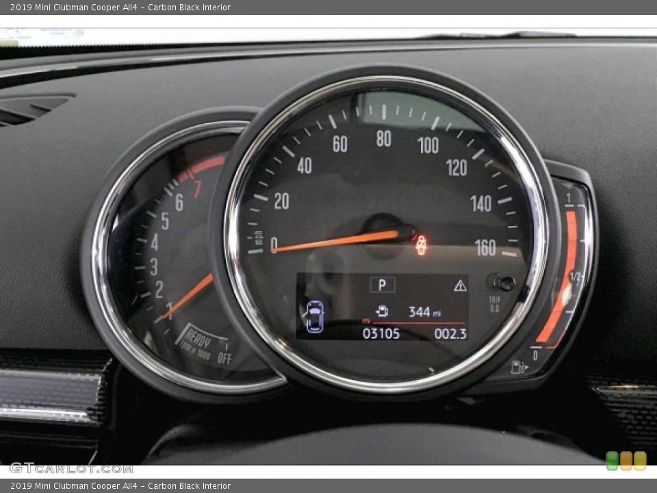 Carbon Black Interior Gauges for the 2019 Mini Clubman Cooper All4 #135713603