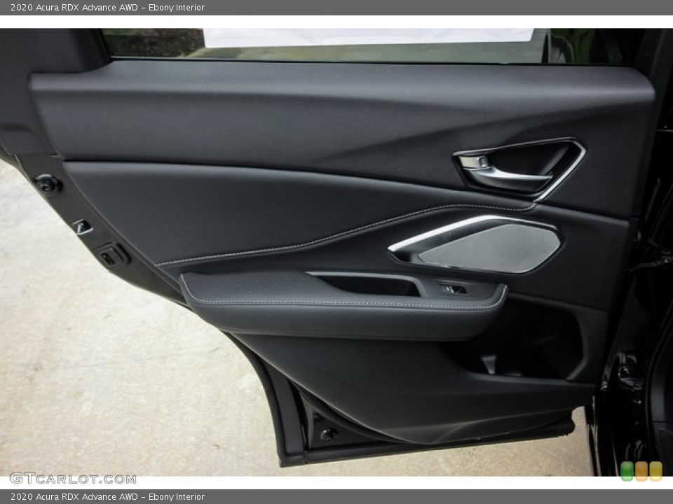 Ebony Interior Door Panel for the 2020 Acura RDX Advance AWD #135718243