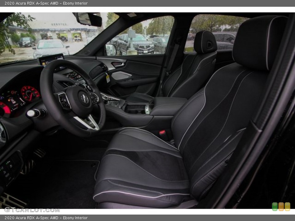 Ebony Interior Front Seat for the 2020 Acura RDX A-Spec AWD #135719614