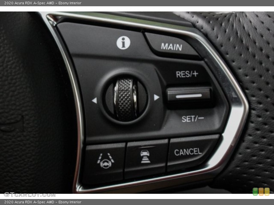 Ebony Interior Steering Wheel for the 2020 Acura RDX A-Spec AWD #135719872