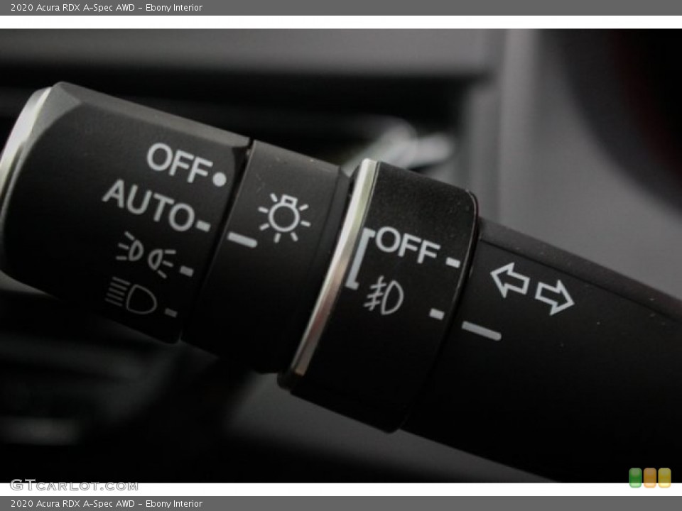Ebony Interior Controls for the 2020 Acura RDX A-Spec AWD #135719929