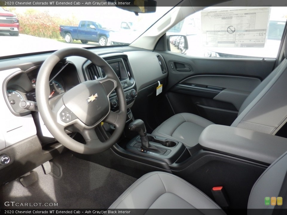 Ash Gray/Jet Black Interior Front Seat for the 2020 Chevrolet Colorado WT Extended Cab #135720346