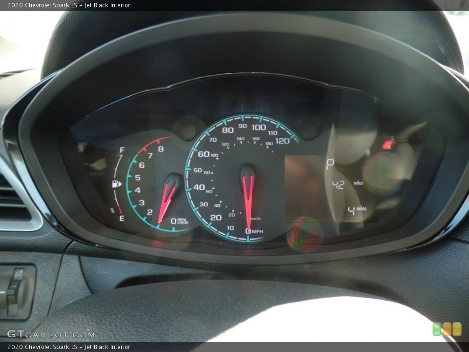 Jet Black Interior Gauges for the 2020 Chevrolet Spark LS #135725905