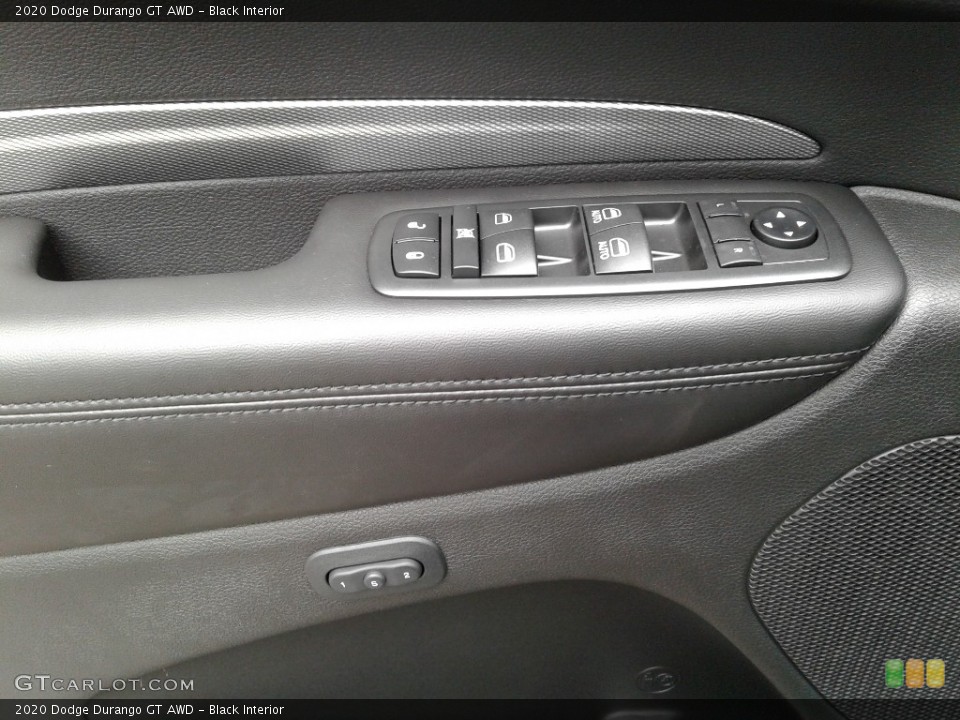 Black Interior Controls for the 2020 Dodge Durango GT AWD #135726811