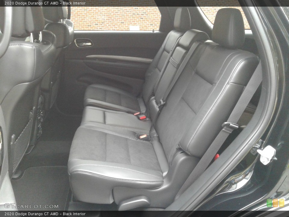 Black Interior Rear Seat for the 2020 Dodge Durango GT AWD #135726850