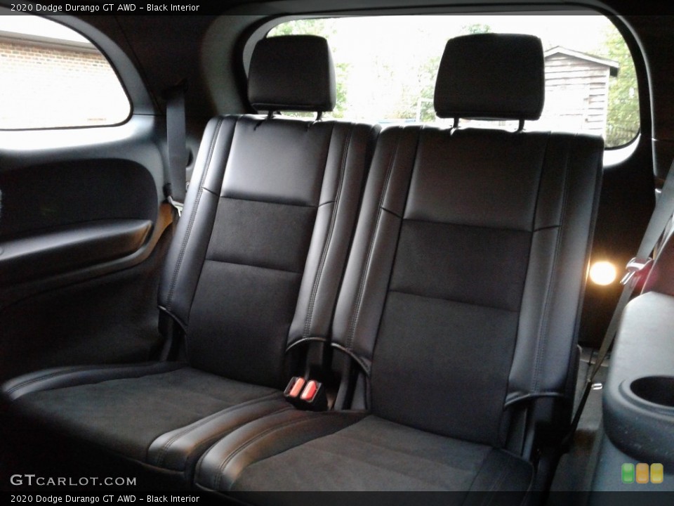 Black Interior Rear Seat for the 2020 Dodge Durango GT AWD #135726871