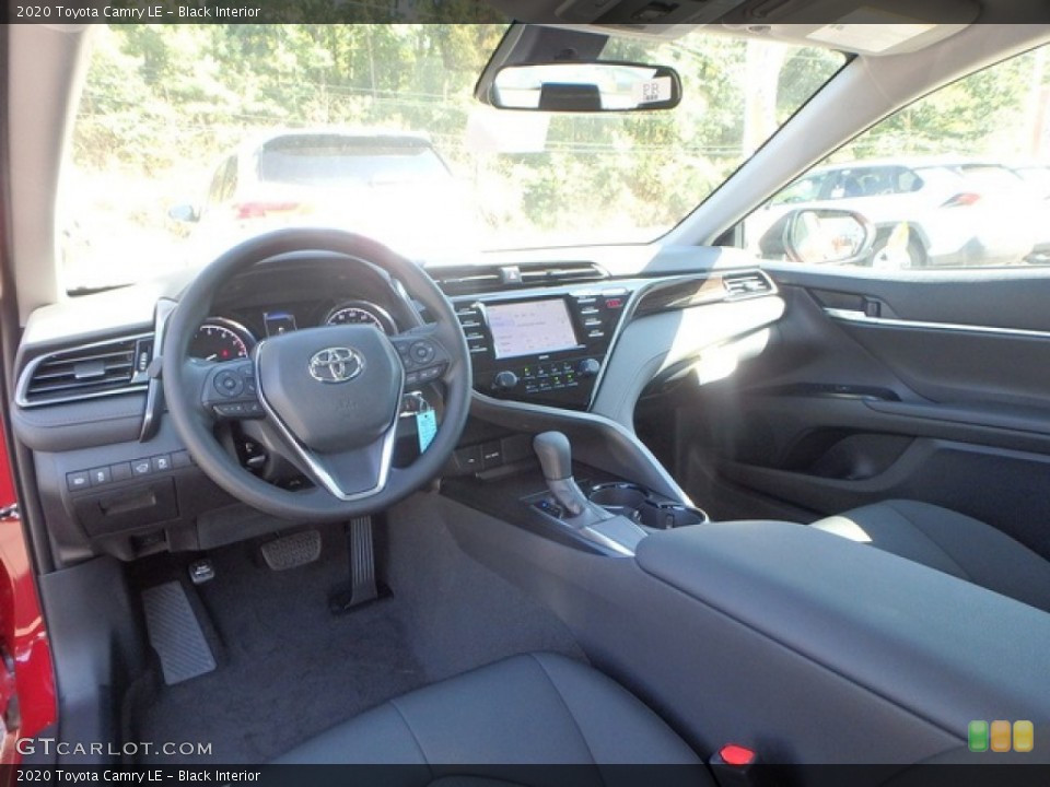 Black Interior Photo for the 2020 Toyota Camry LE #135728339
