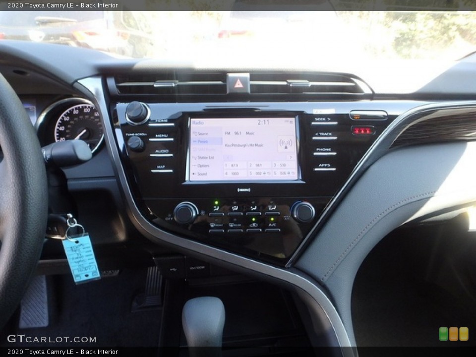 Black Interior Controls for the 2020 Toyota Camry LE #135728438